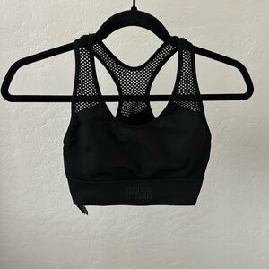 Pink Sport seamless lightly lined bra